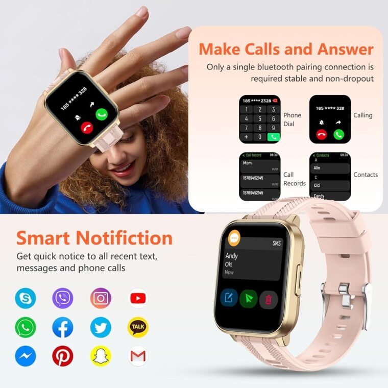 AI Smart Watch: GPS, Heart Rate & Waterproof for All Phones - Image 6