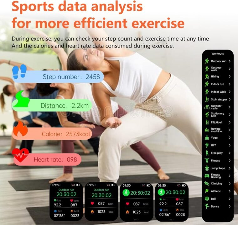 AI Smart Watch: GPS, Heart Rate & Waterproof for All Phones - Image 8