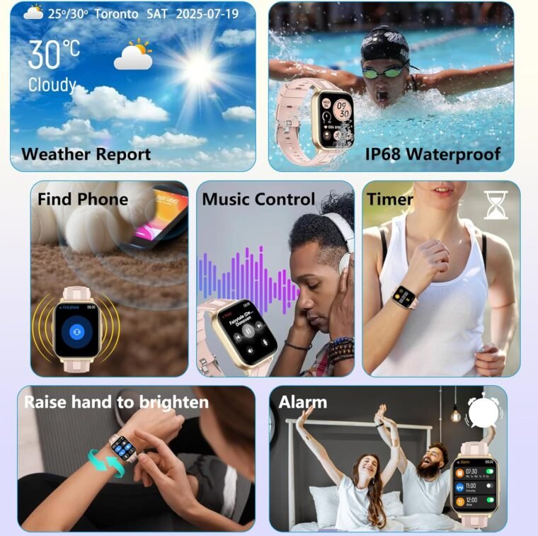 AI Smart Watch: GPS, Heart Rate & Waterproof for All Phones - Image 9