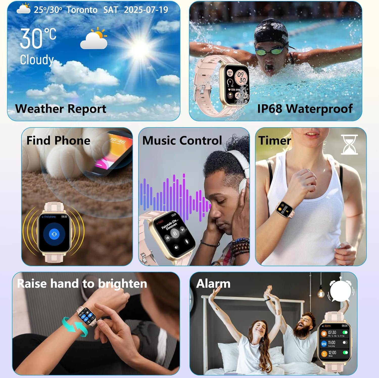 AI Smart Watch: GPS, Heart Rate & Waterproof for All Phones - Image 9