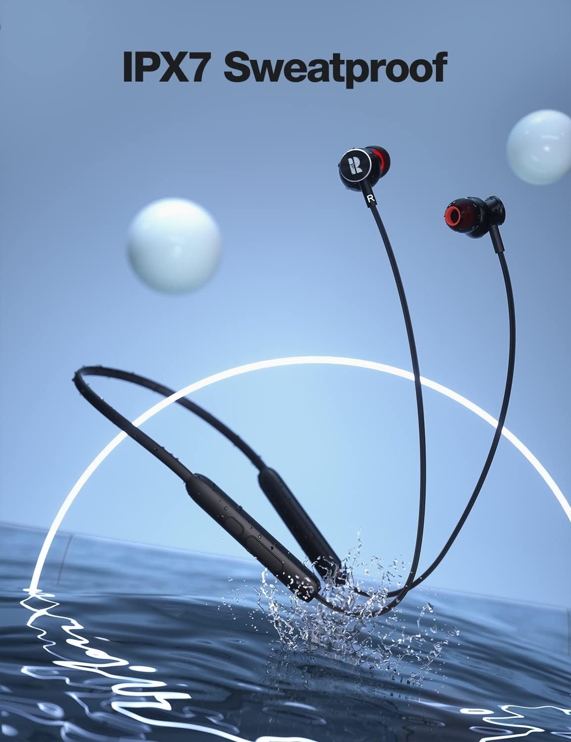 Bluetooth Headphones V5.2: 30Hrs Playtime & IPX7 Sweatproof! - Image 4
