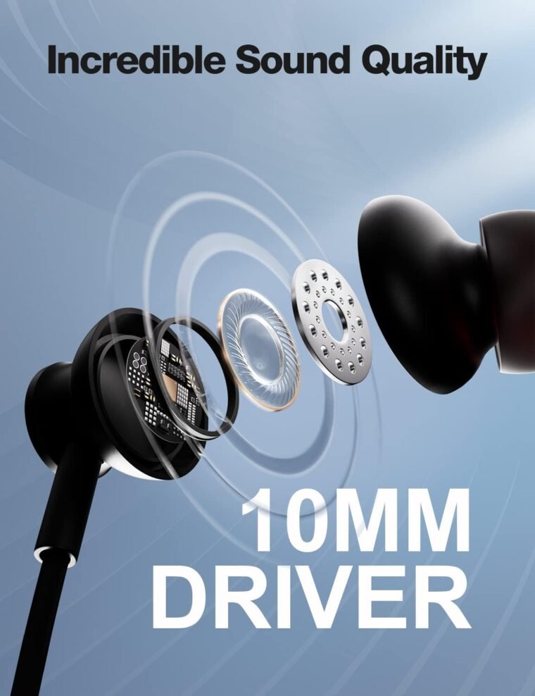 Bluetooth Headphones V5.2: 30Hrs Playtime & IPX7 Sweatproof! - Image 6