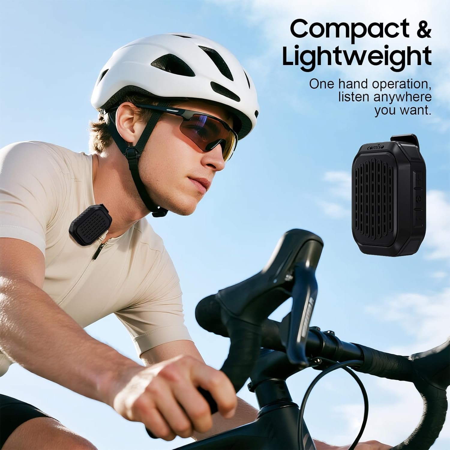 Comiso Wearable Bluetooth Speaker: Waterproof Fun & Freedom! - Image 8