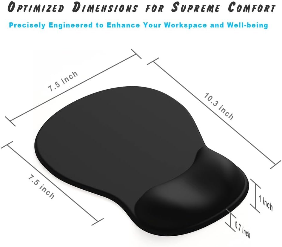 ErgoComfort Gel Wrist Rest: Ultimate Ergonomic Mouse Pad! - Image 8