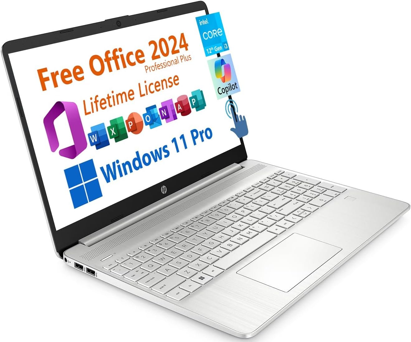 HP 15.6" Laptop: AI-Powered, Office 2024 & Long Battery! - Image 3