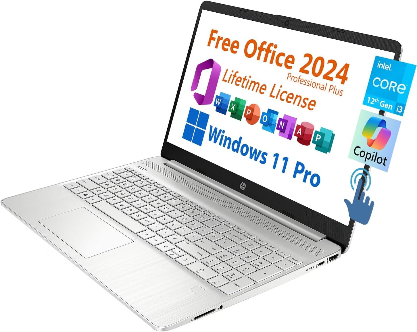 HP 15.6" Laptop: AI-Powered, Office 2024 & Long Battery! - Image 4