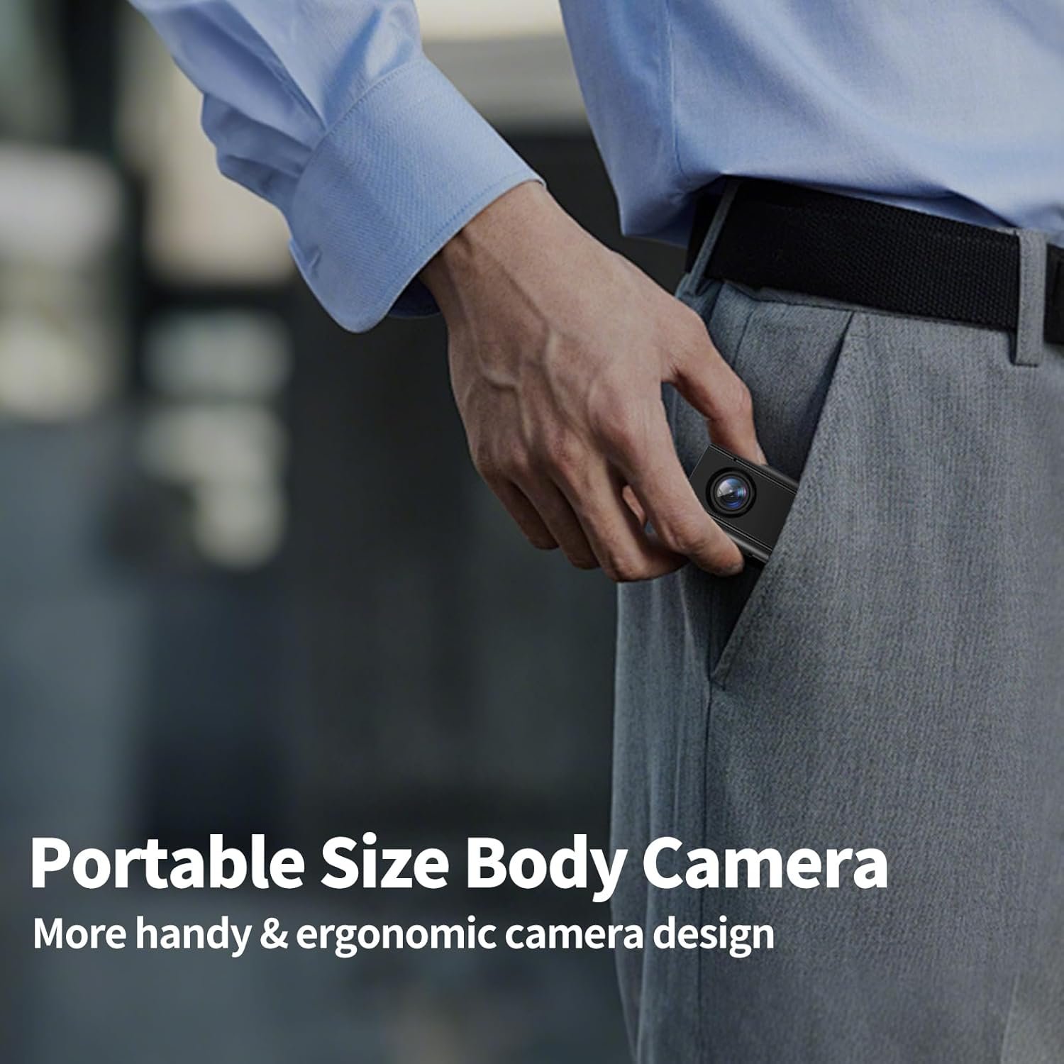 Capture Every Moment: Mini Body Camera 64GB 4K POV Cam! - Image 5