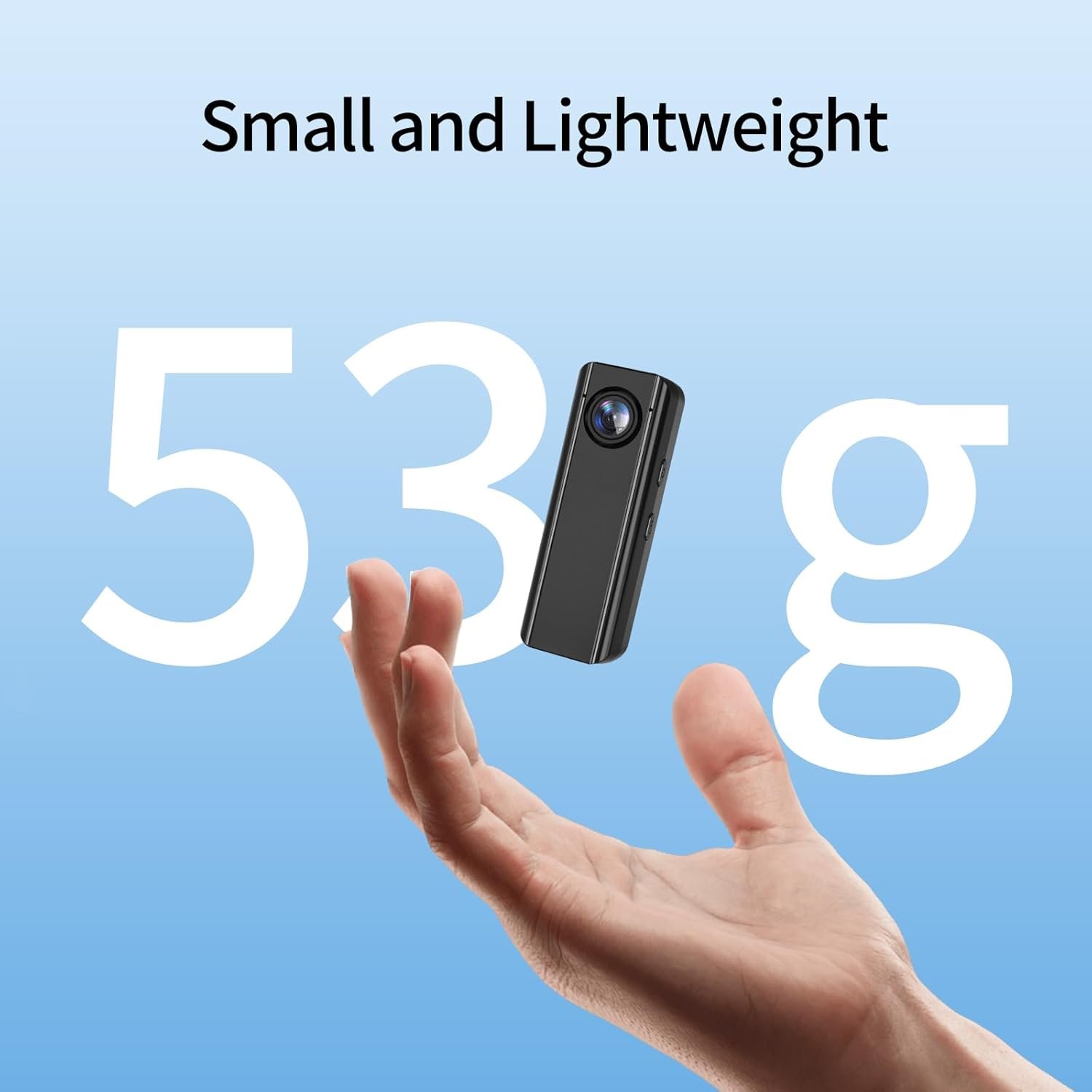 Capture Every Moment: Mini Body Camera 64GB 4K POV Cam! - Image 6