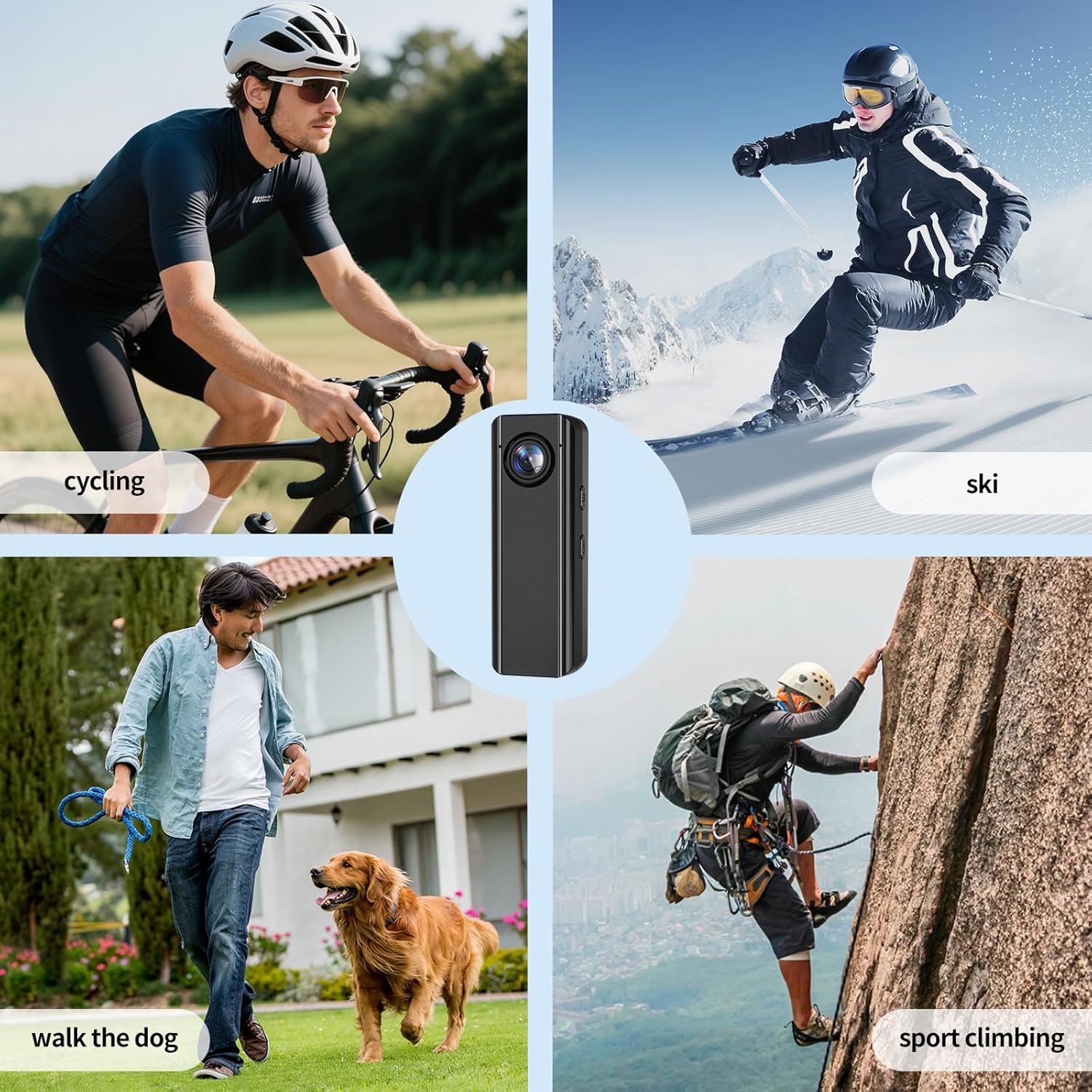 Capture Every Moment: Mini Body Camera 64GB 4K POV Cam! - Image 7