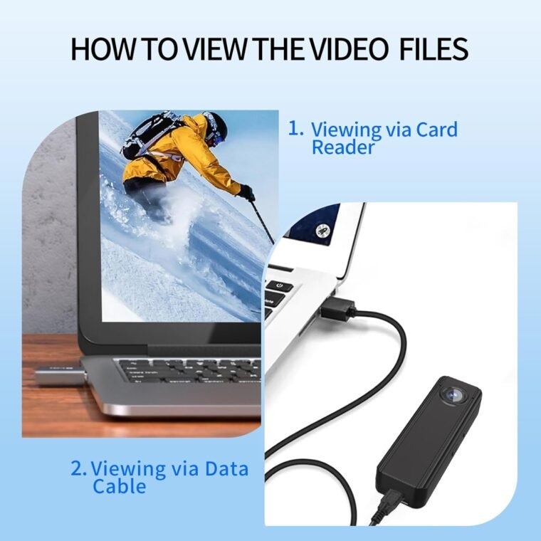 Capture Every Moment: Mini Body Camera 64GB 4K POV Cam! - Image 8