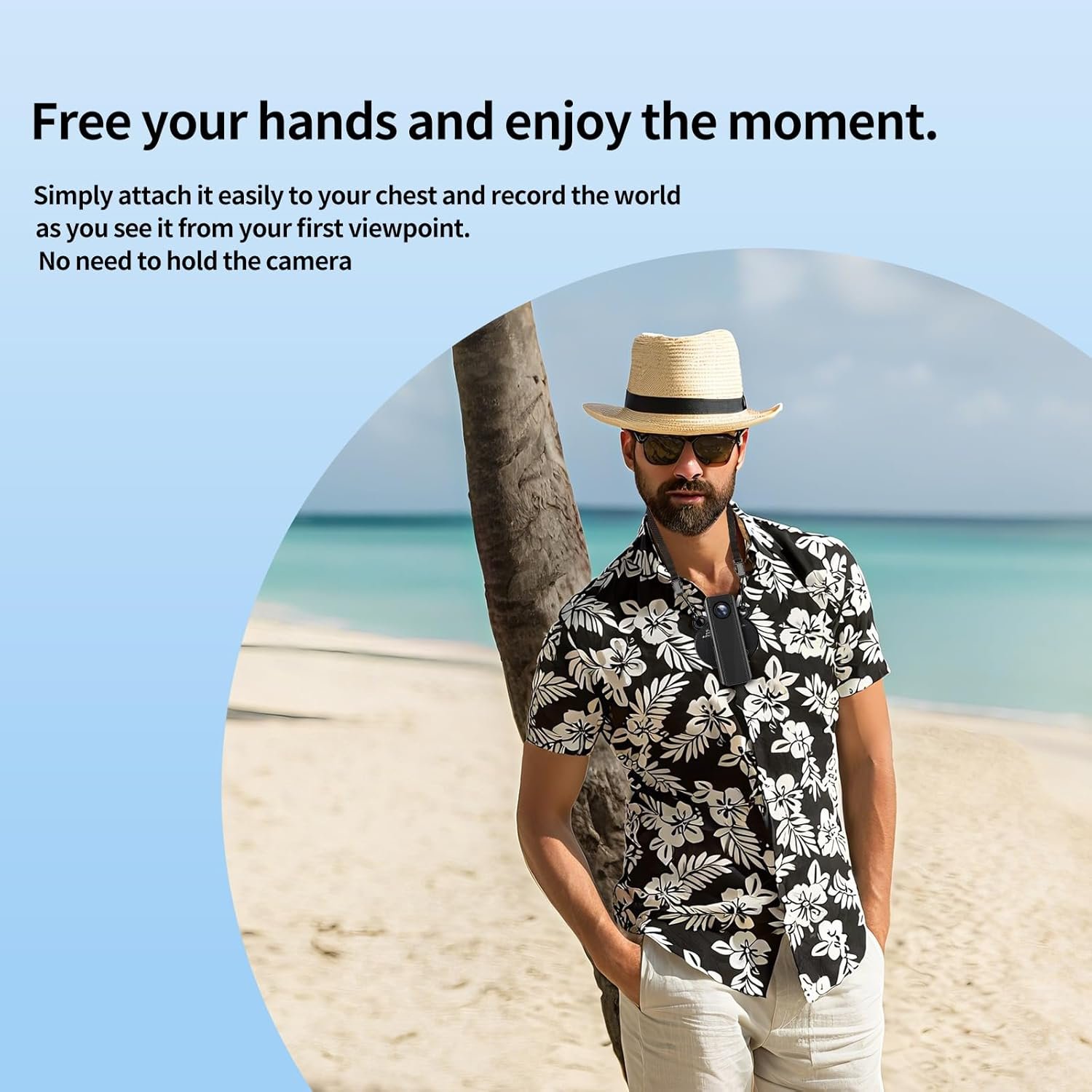 Capture Every Moment: Mini Body Camera 64GB 4K POV Cam! - Image 9