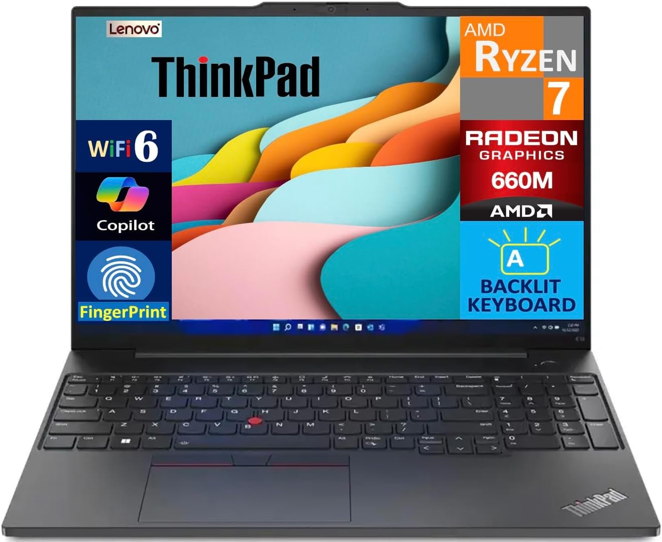 Power Up with the Lenovo ThinkPad E16 Gen 1 Laptop & Dock! - Image 4