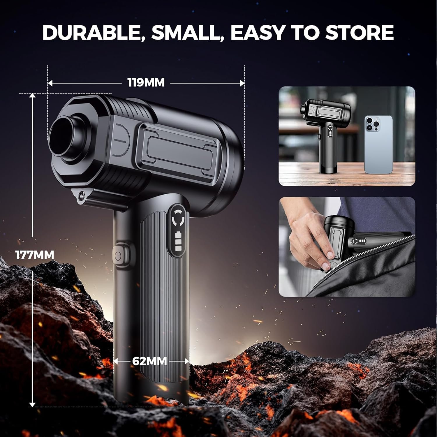 Powerful 100000RPM Compressed Air Duster: Clean Anywhere! - Image 7