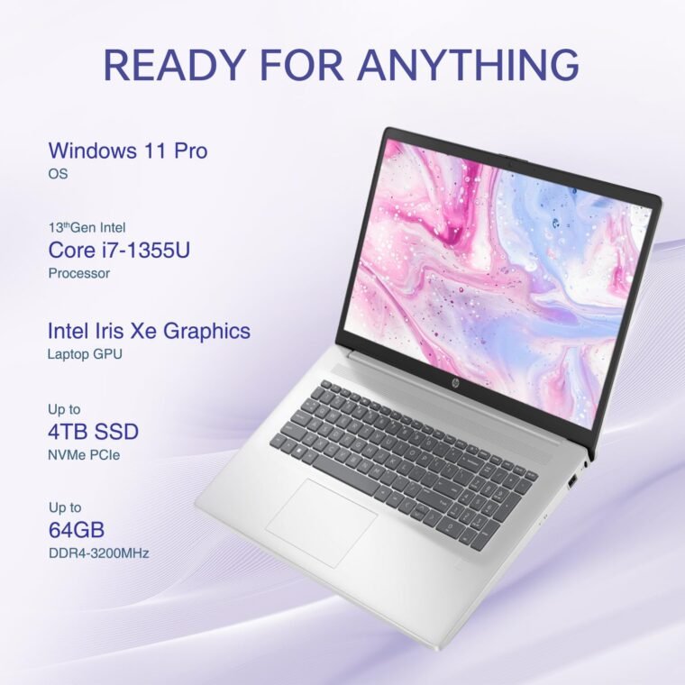 Revolutionize Work: HP 17t i7 Laptop with 32GB RAM & SSD! - Image 3