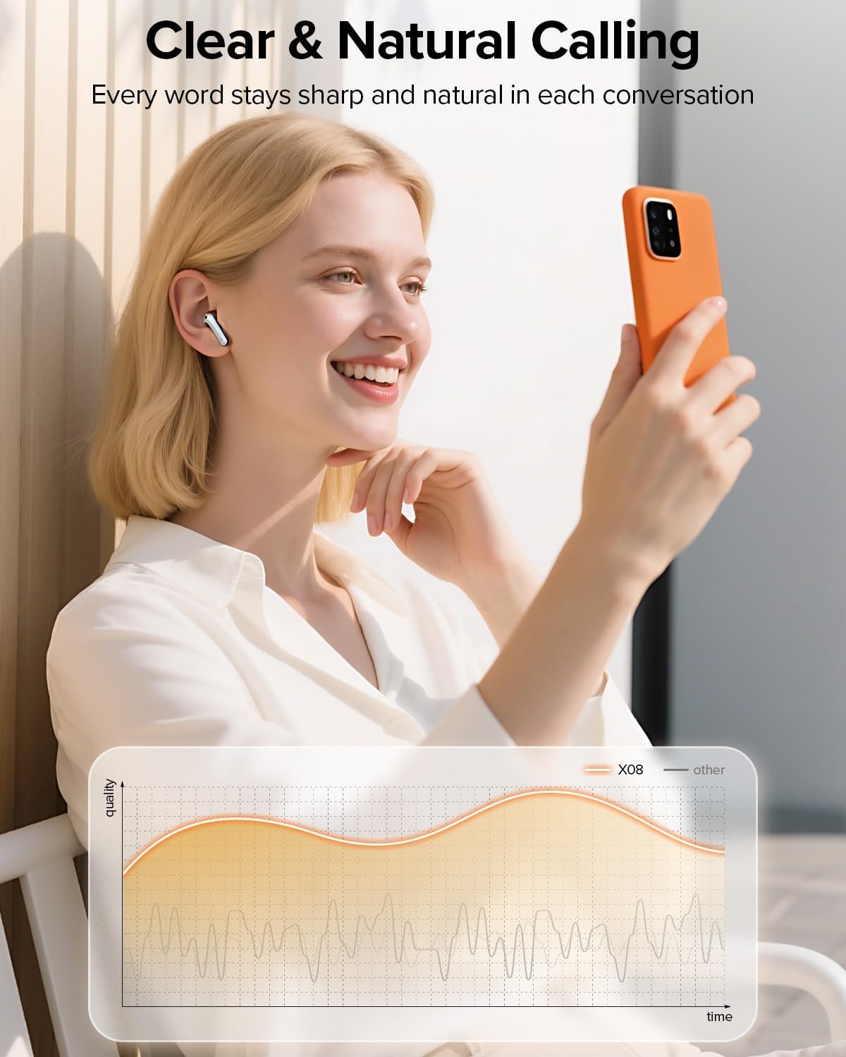 TAGRY Bluetooth Earbuds: 60H Playtime & LED Charge Display! - Image 6