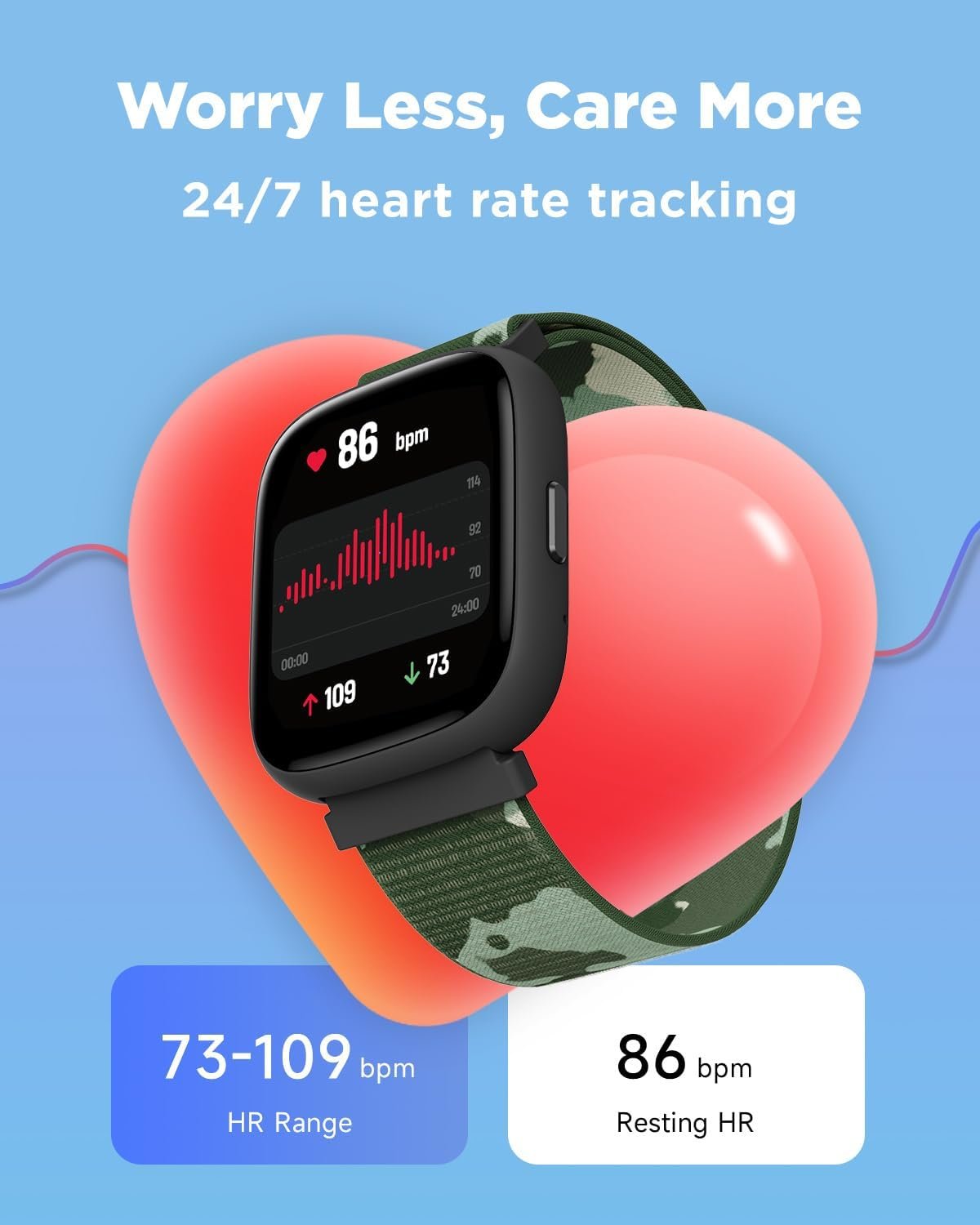 Unlock Fun & Fitness: BIGGERFIVE Kids Smart Watch! - Image 6