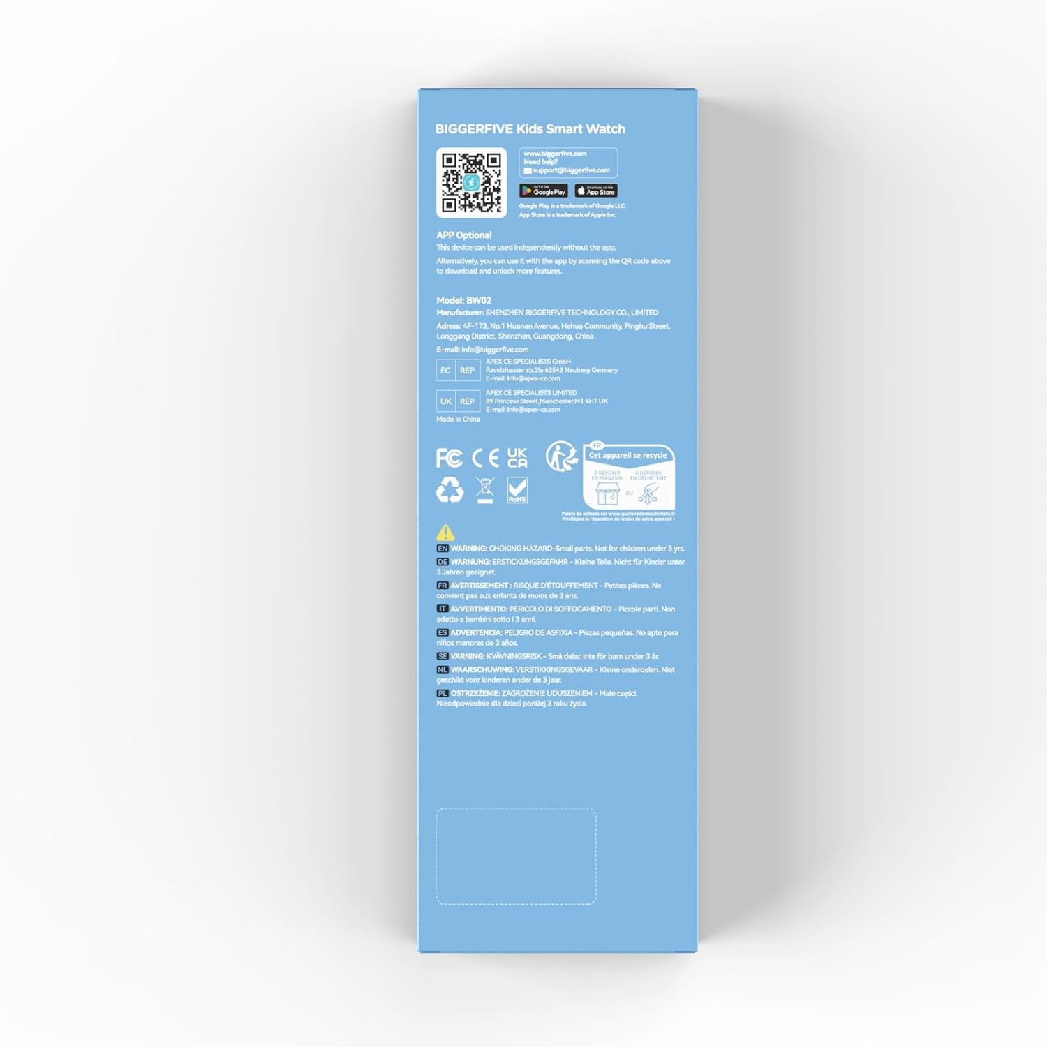Unlock Fun & Fitness: BIGGERFIVE Kids Smart Watch! - Image 10