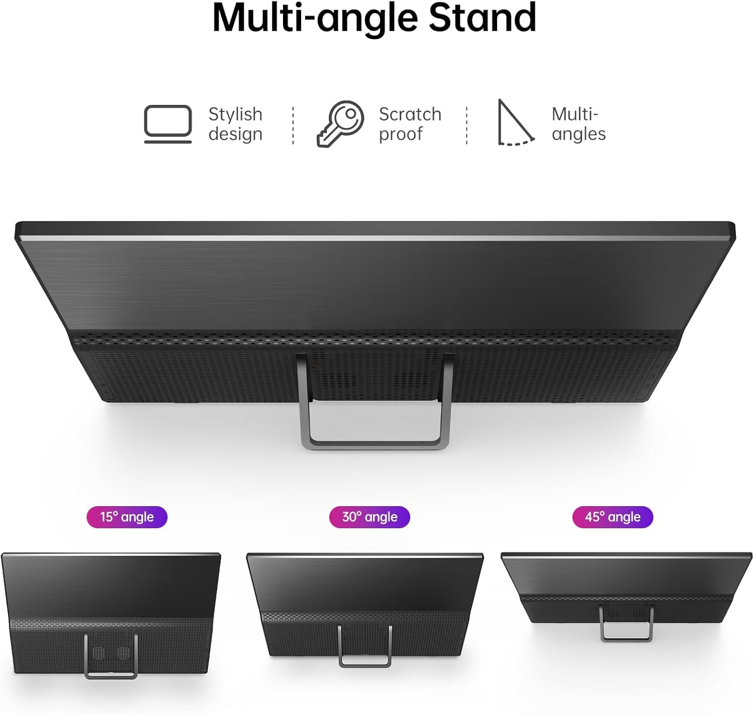 Yxk 15.6” Ultra-Slim Portable Monitor: Ideal for Gaming & Travel! - Image 6