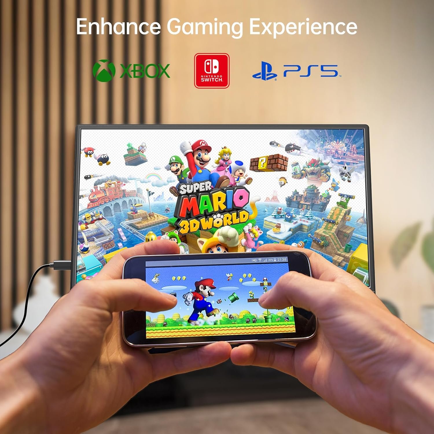 Yxk 15.6” Ultra-Slim Portable Monitor: Ideal for Gaming & Travel! - Image 10