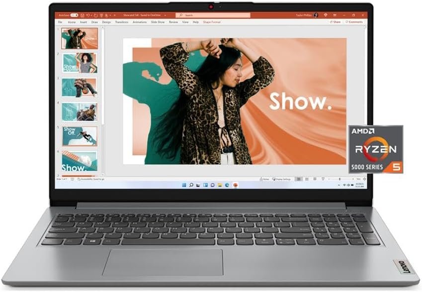 Lenovo IdeaPad 1: Power & Style with Ryzen 5 & FHD Display! - Image 3
