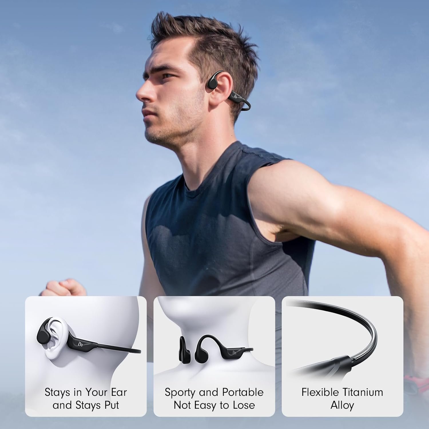 Experience Freedom: Bone Conduction Bluetooth Headphones - Image 4