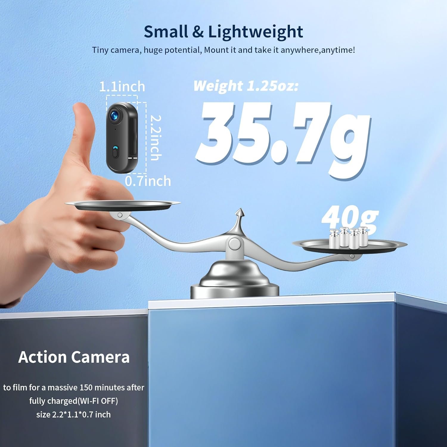 Unleash Adventure: 4K Action Camera with 64GB & Accessories! - Image 3