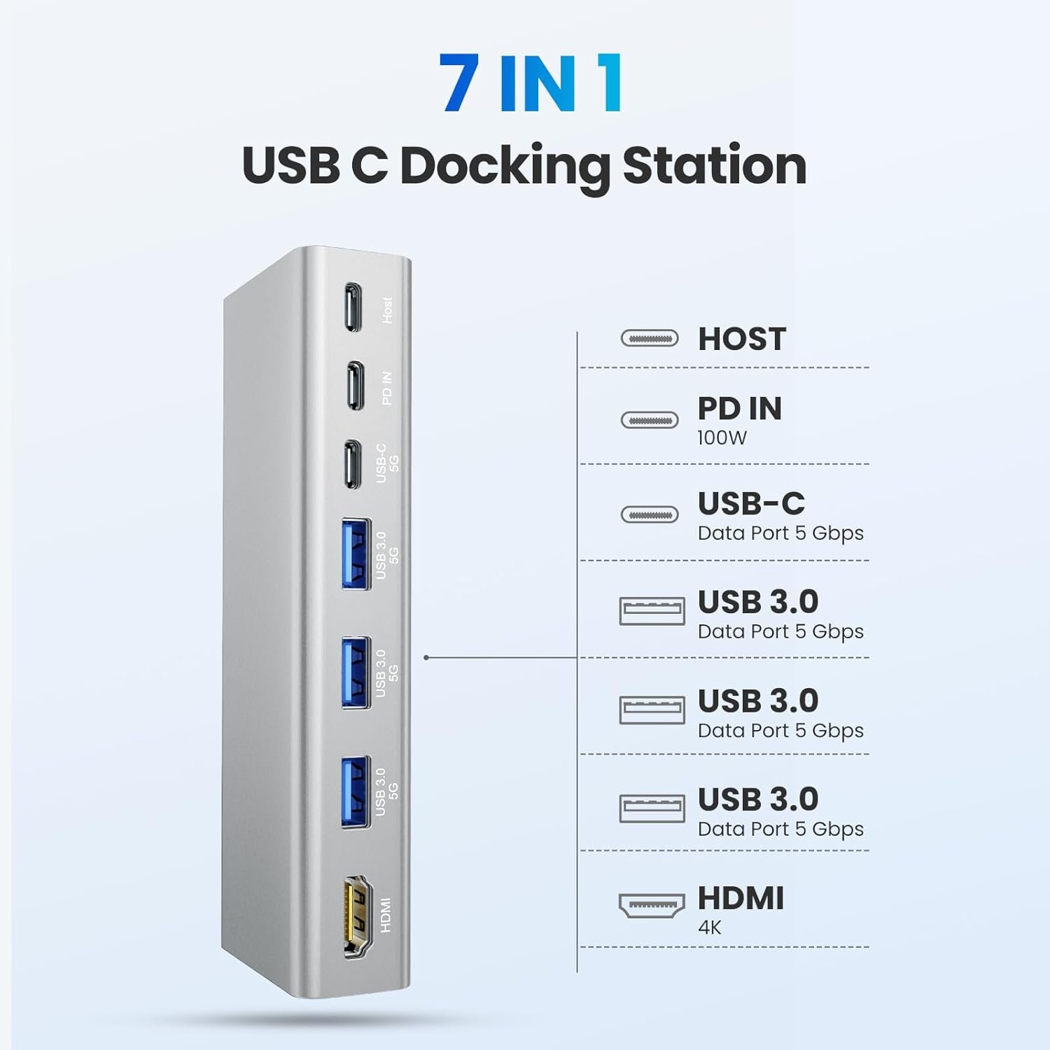 Maximize Comfort: tounee Laptop Stand & USB-C Hub Combo! - Image 4