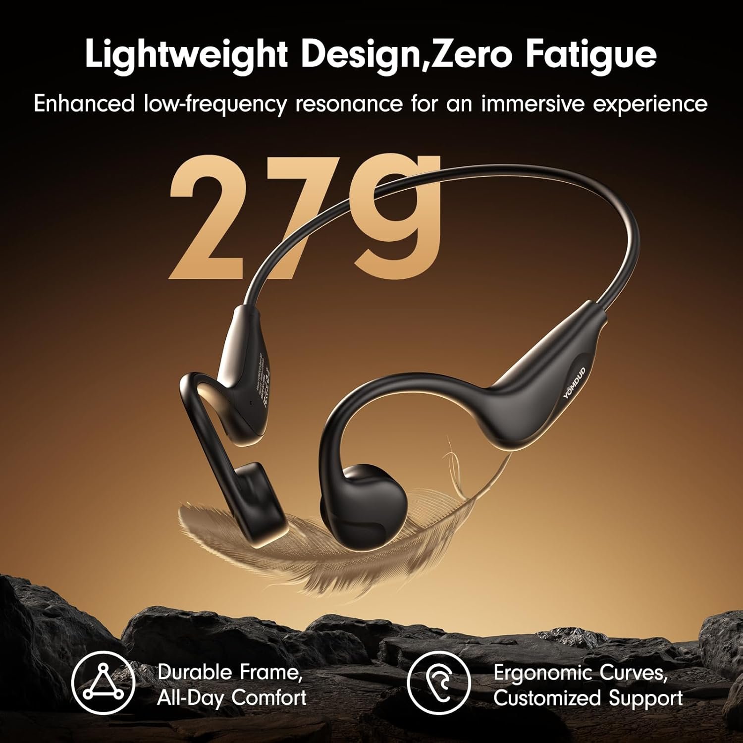 Experience Freedom: Bone Conduction Headphones for Active Lives! - Image 3