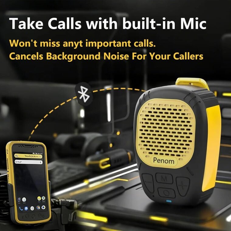 Upgrade Your Sound: Clip-On Water-Resistant Bluetooth Speaker! - Image 5