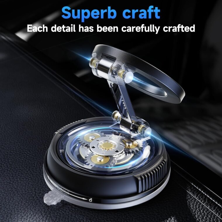 Ultimate Car Phone Holder for MagSafe: 2400gf Grip & 360° Flexibility! - Image 8