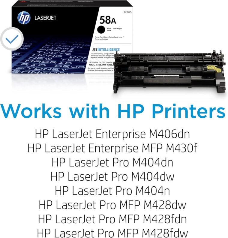 HP 58A Black Toner Cartridge for Efficient Printing! - Image 3