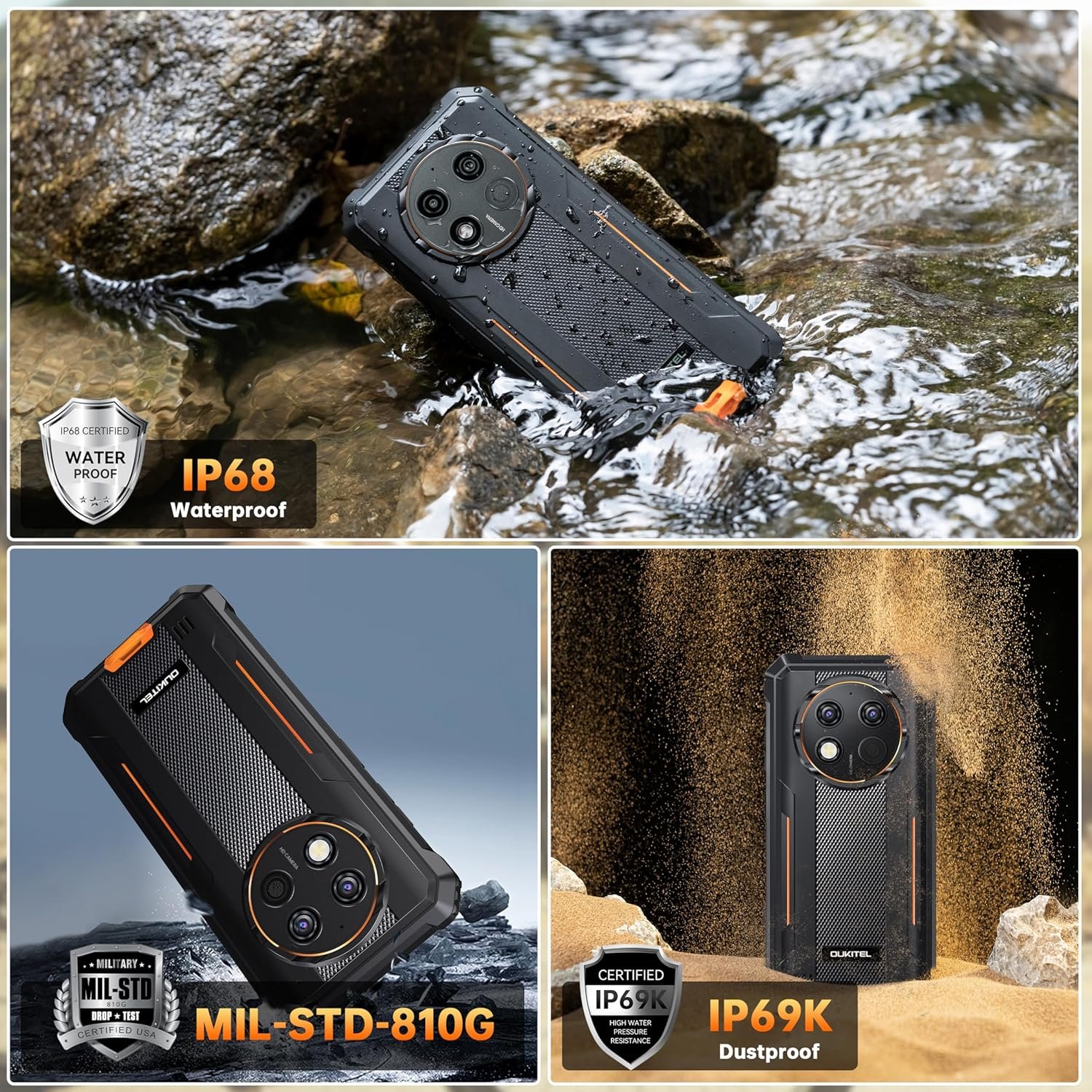 OUKITEL G1 Rugged Smartphone: Ultimate Power & Durability! - Image 9
