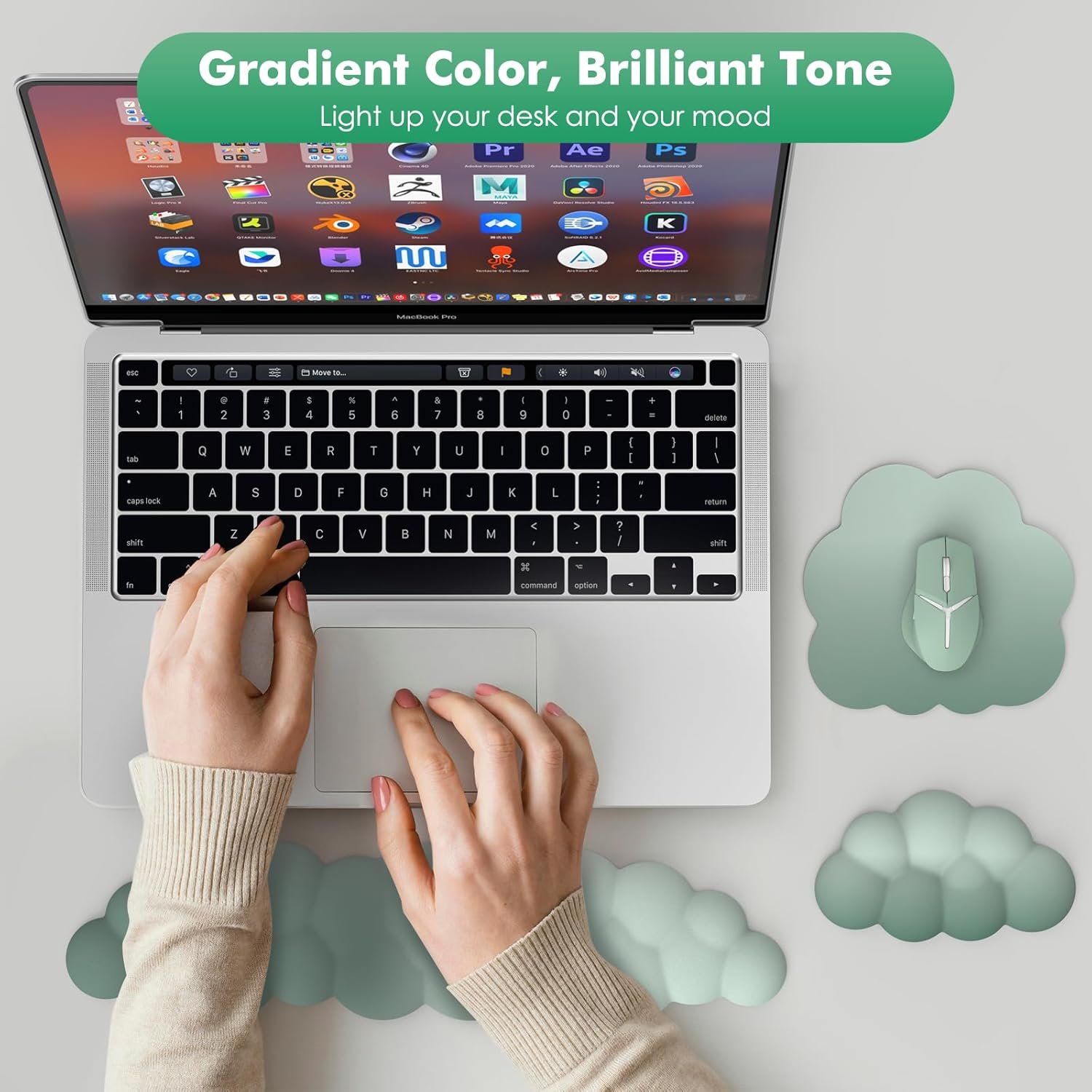 MoKo Cloud Wrist Rest: Ergonomic Comfort for Work & Play! - Image 7