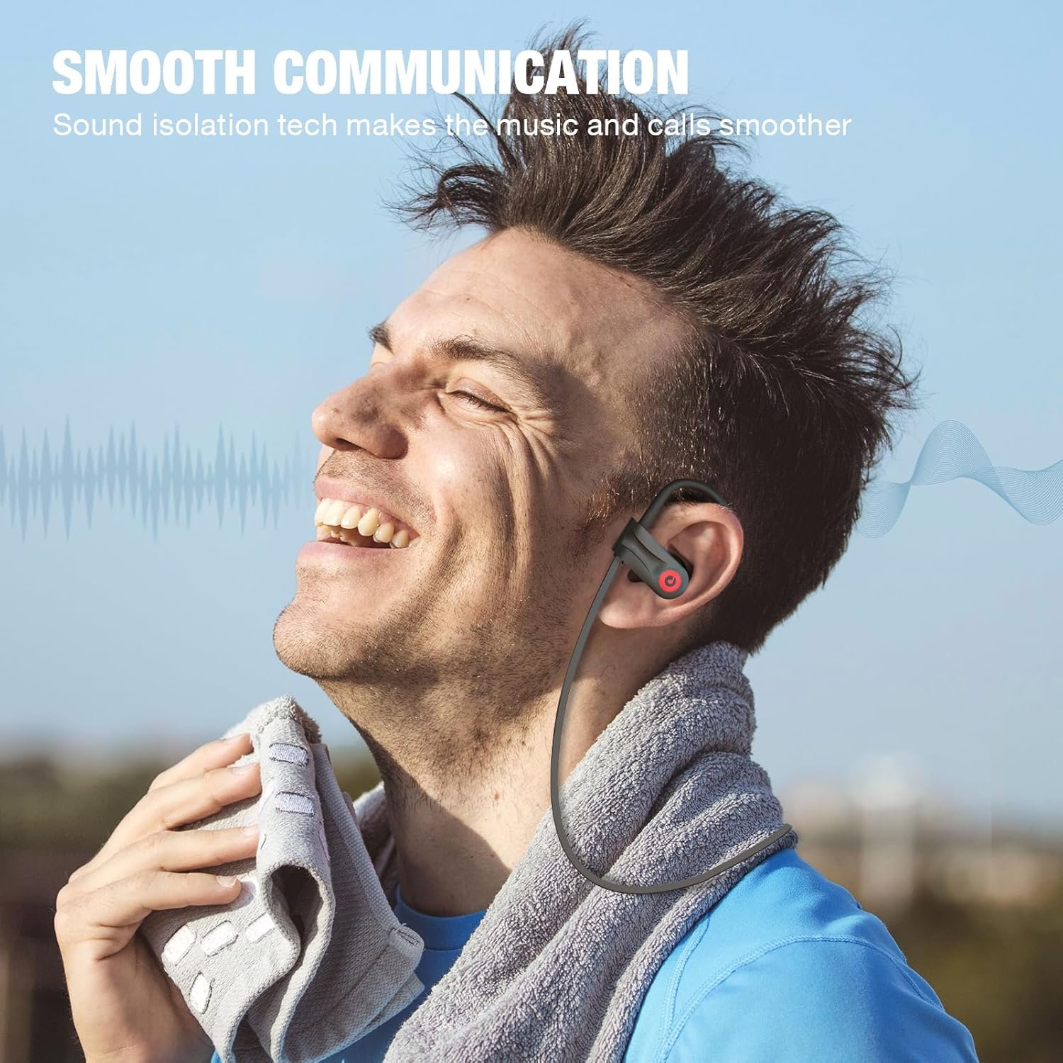 Unleash Sound: Boean Bluetooth Headphones for Sports & Fitness! - Image 8