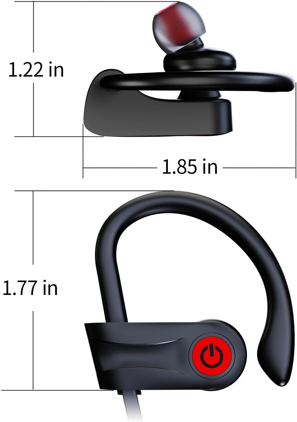Unleash Sound: Boean Bluetooth Headphones for Sports & Fitness! - Image 9
