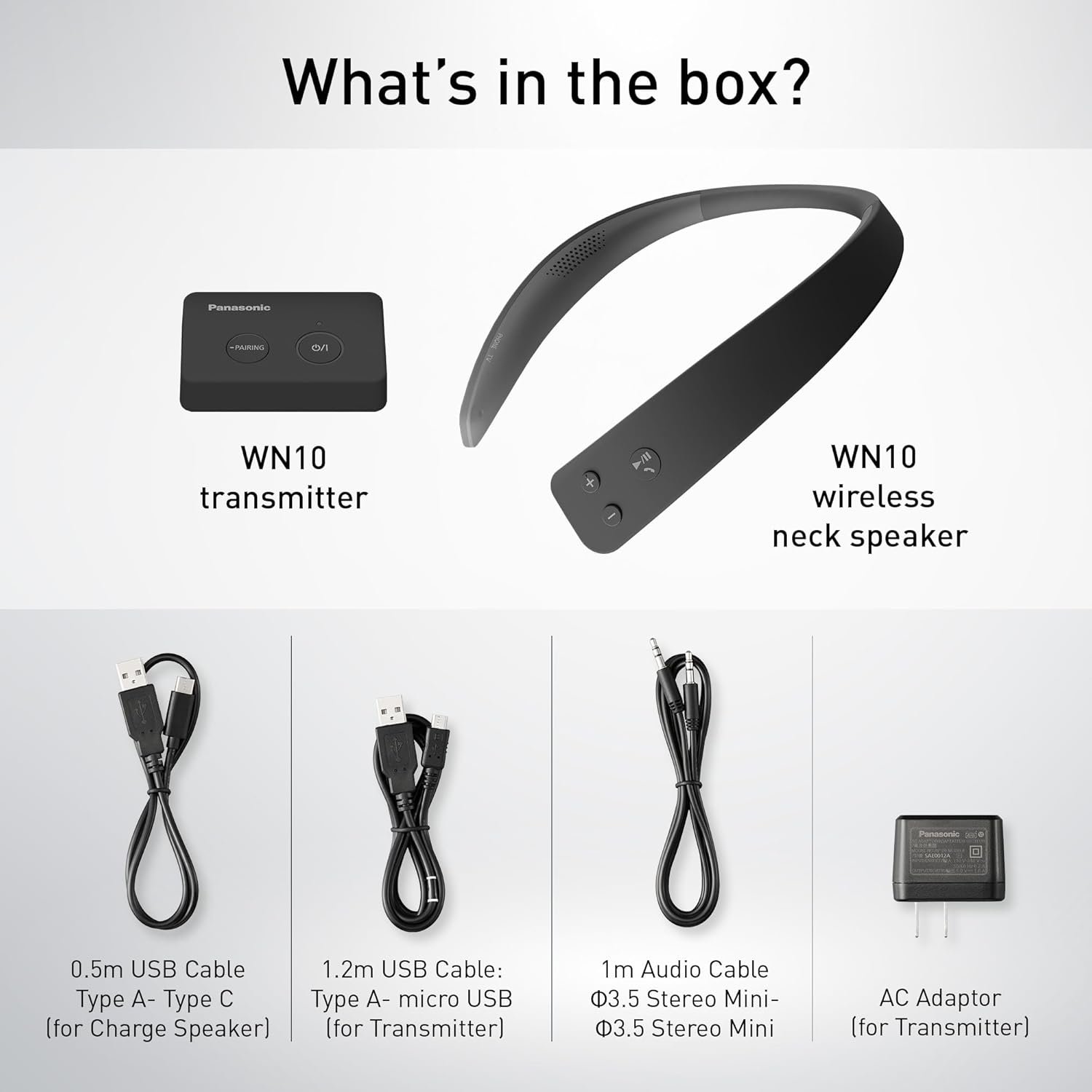 Panasonic WN10: Wireless Neck Speaker for Easy Bluetooth Calls! - Image 9