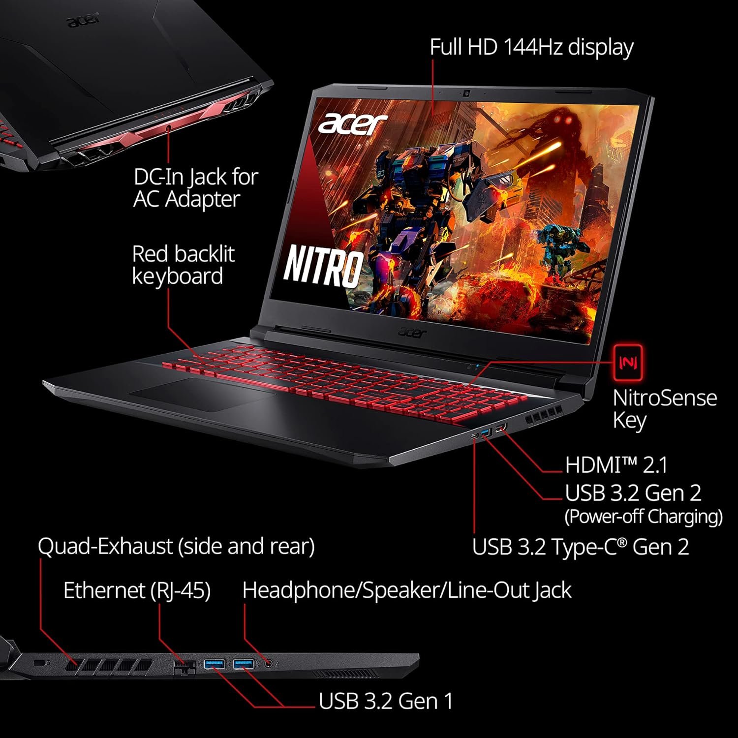 Unleash Gaming Power: Acer Nitro 5 AN517-54-79L1 Review! - Image 6