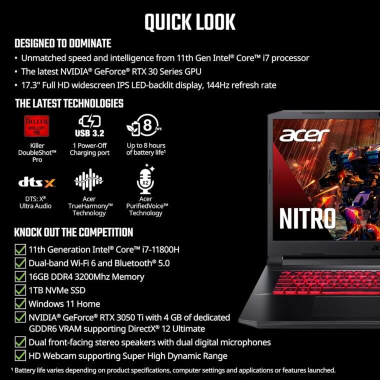 Unleash Gaming Power: Acer Nitro 5 AN517-54-79L1 Review! - Image 7