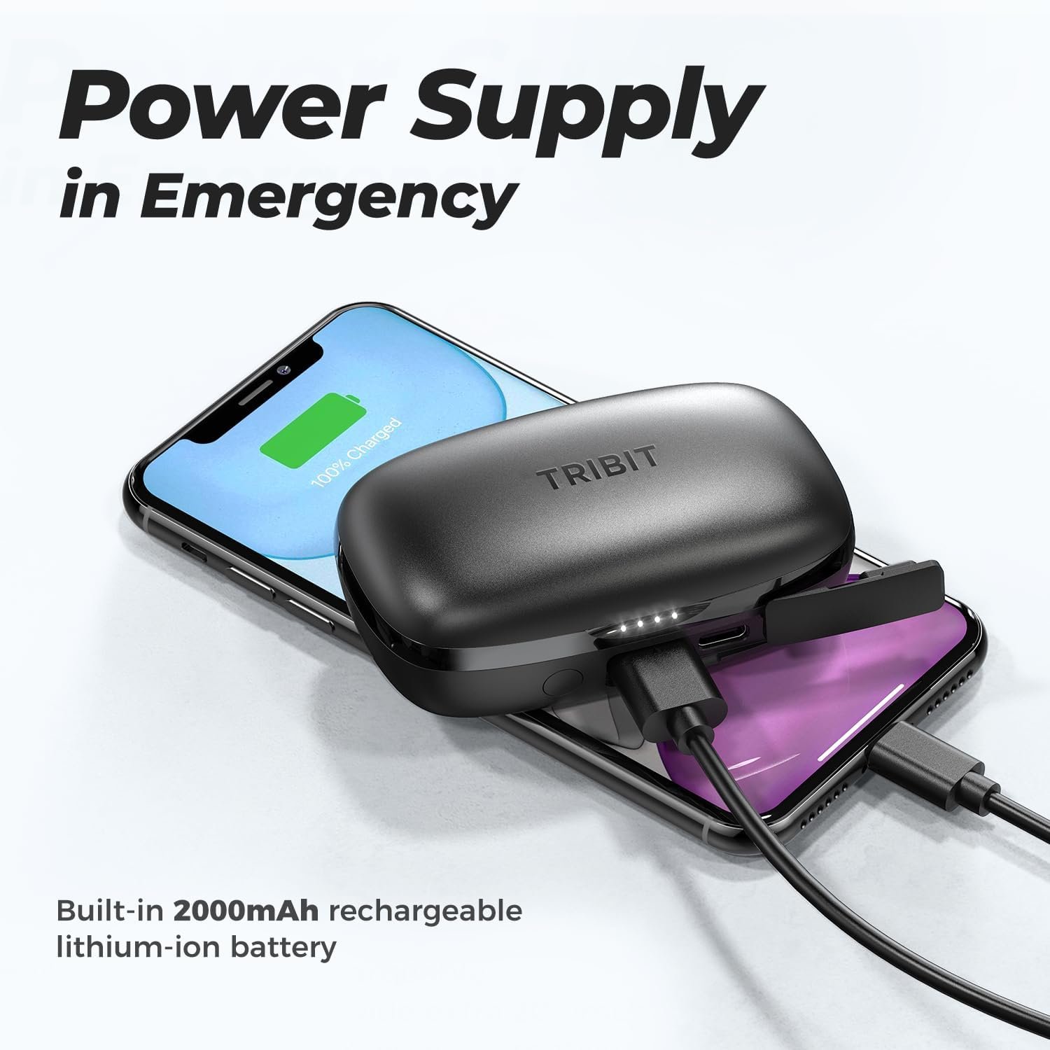 Discover Tribit FlyBuds 3: 110H Playtime & IPX8 Waterproof! - Image 4