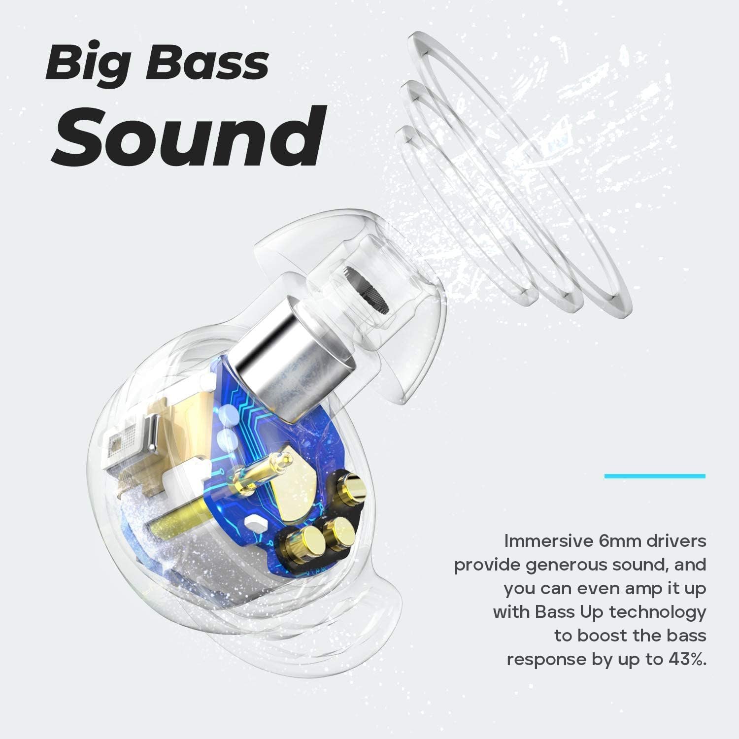 Discover Tribit FlyBuds 3: 110H Playtime & IPX8 Waterproof! - Image 6
