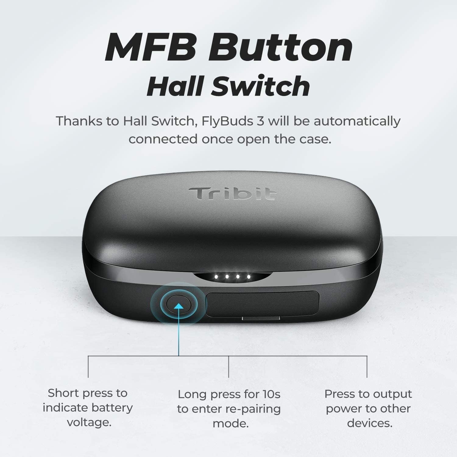 Discover Tribit FlyBuds 3: 110H Playtime & IPX8 Waterproof! - Image 7