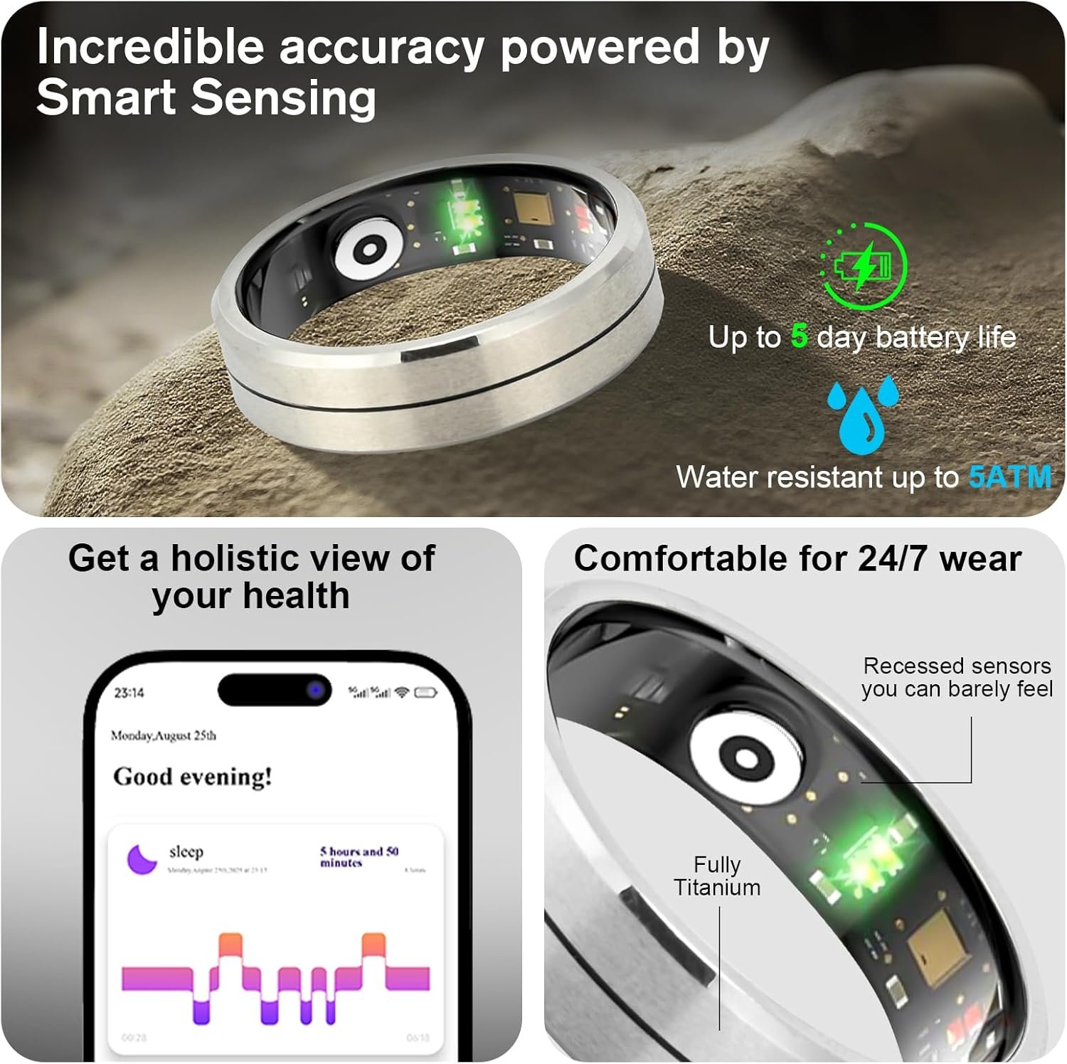 Unlock Your Health: KppeX Smart Health Ring X1 Kit! - Image 4
