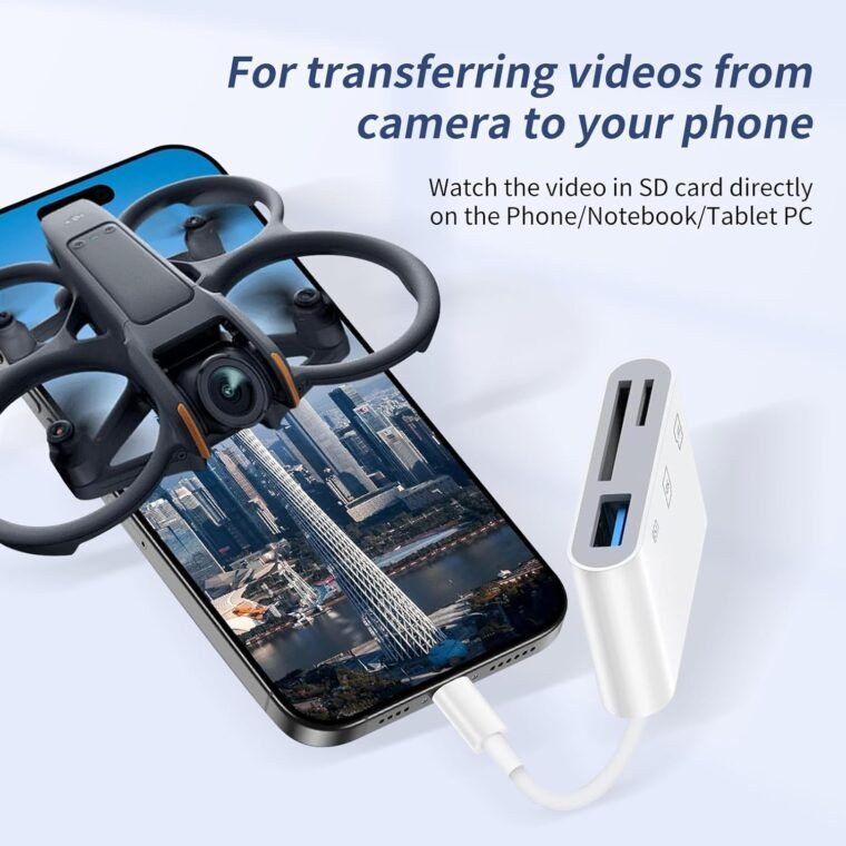 3-in-1 USB C SD Card Reader: Dual Slots for iPhone & Mac! - Image 6