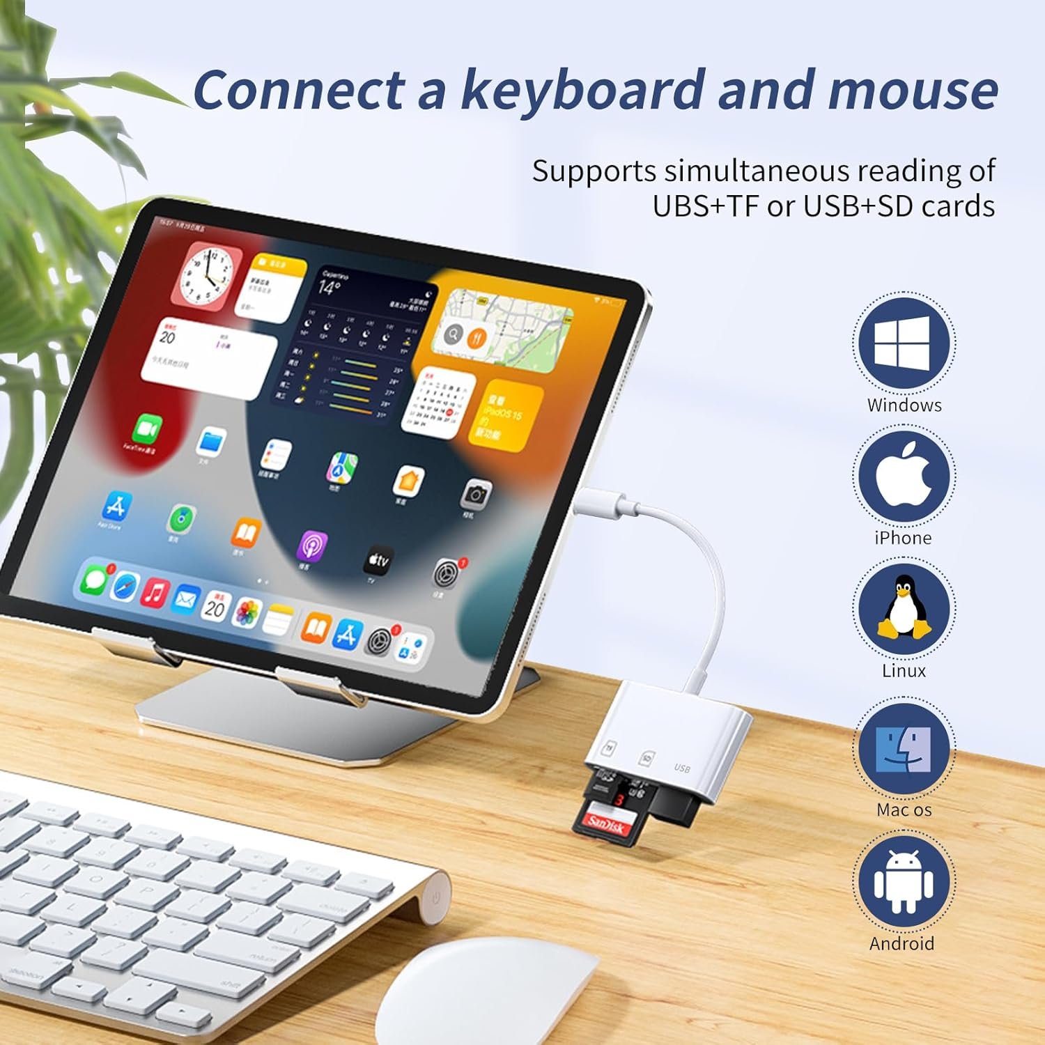 3-in-1 USB C SD Card Reader: Dual Slots for iPhone & Mac! - Image 7