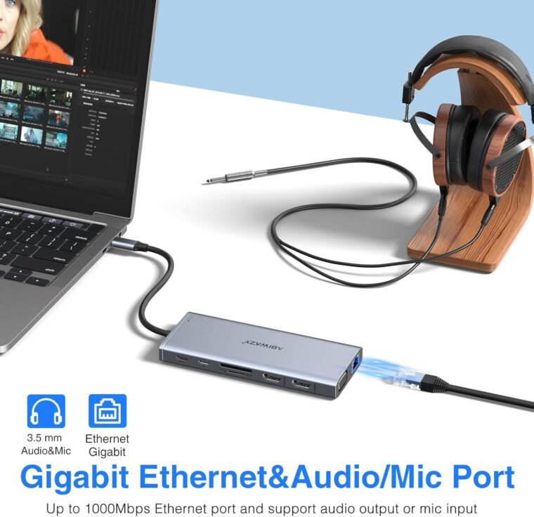 Ultimate USB C Docking Station: Triple Display Hub for Laptops - Image 7
