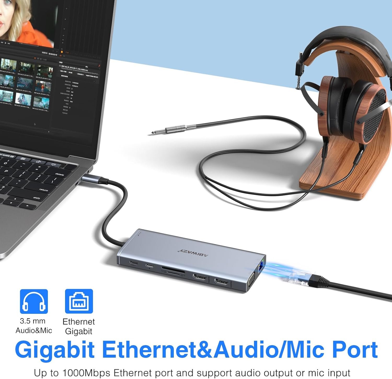Ultimate USB C Docking Station: Triple Display Hub for Laptops - Image 7