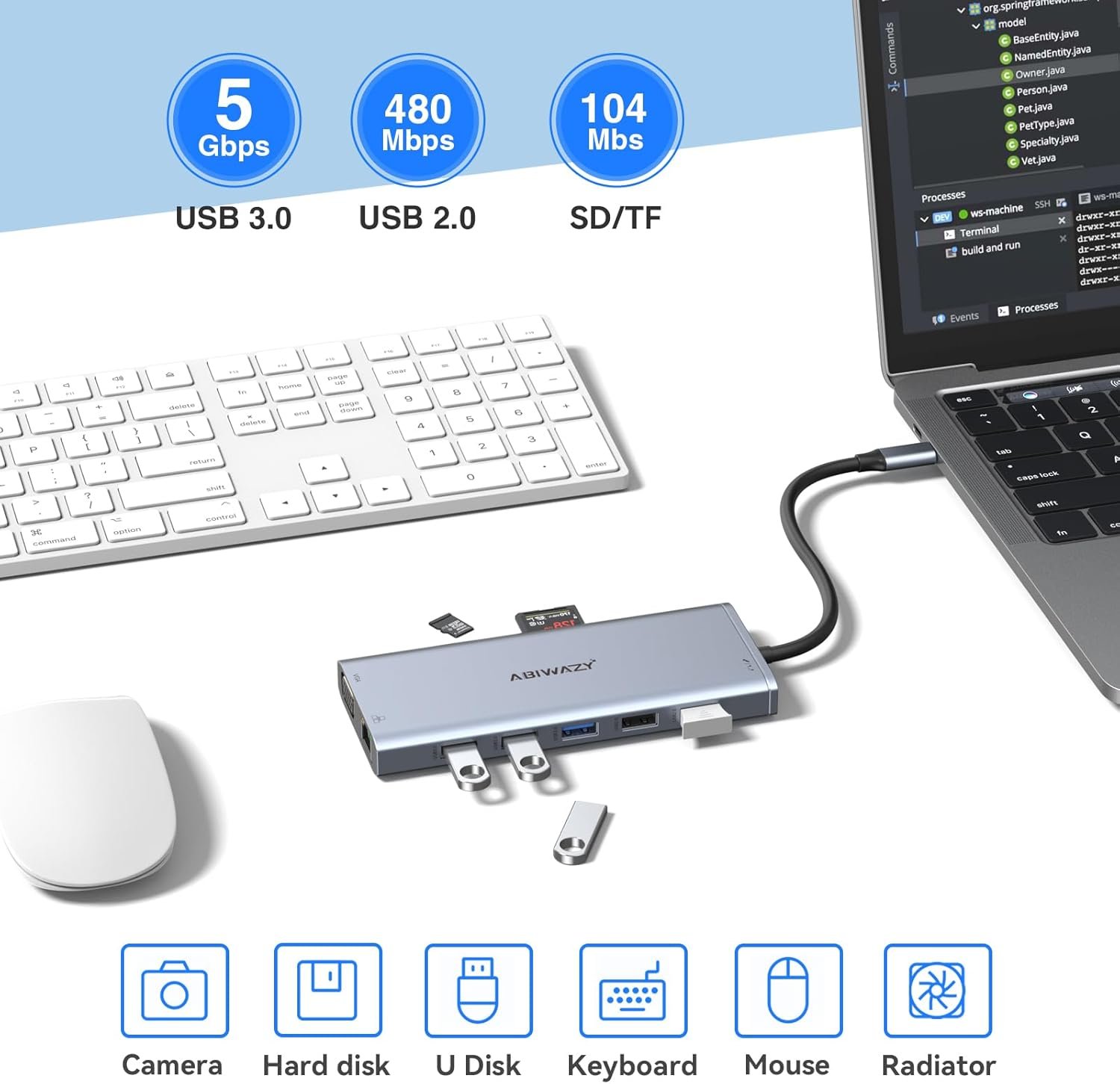 Ultimate USB C Docking Station: Triple Display Hub for Laptops - Image 8