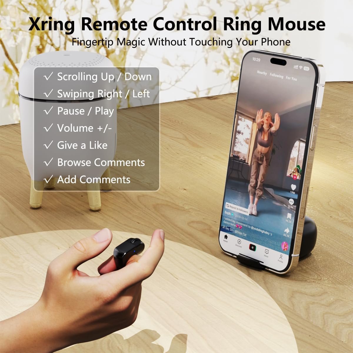 Revolutionize Your Navigation: ByteWave Bluetooth Ring Mouse - Image 6