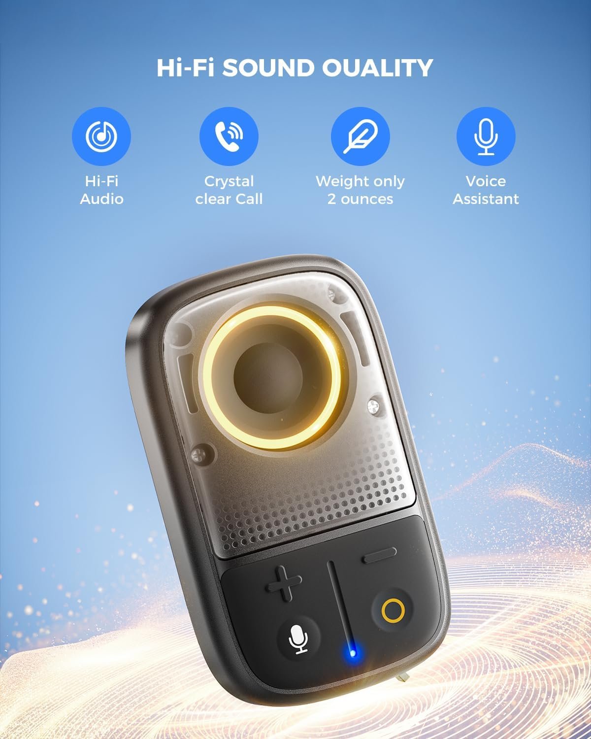 SUPERONE Wearable Bluetooth Speaker: Waterproof & 30H Play! - Image 3