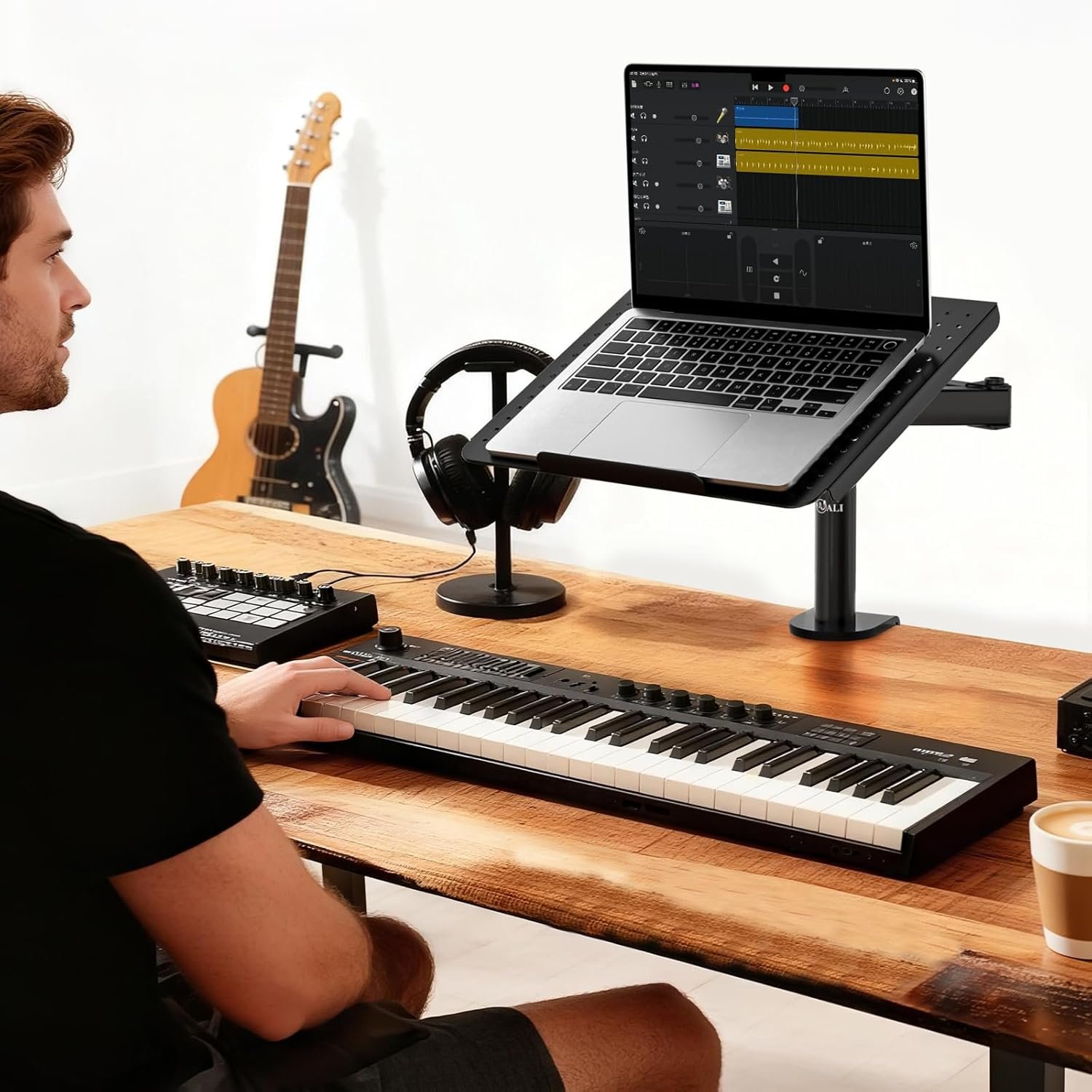 Elevate Your Workspace: WALI Laptop Tray Desk Mount & Stand - Image 9